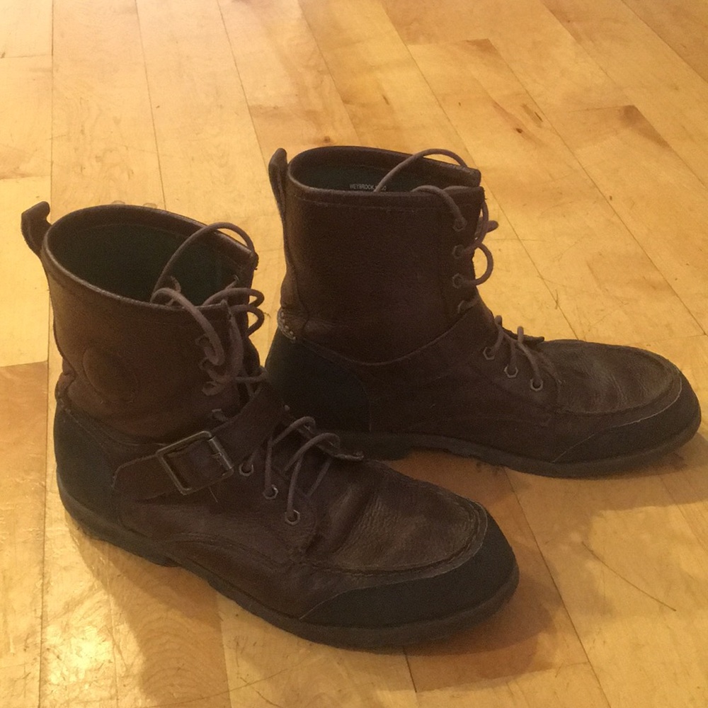 Polo Ralph Lauren Men’s Leather Weybrook Boot